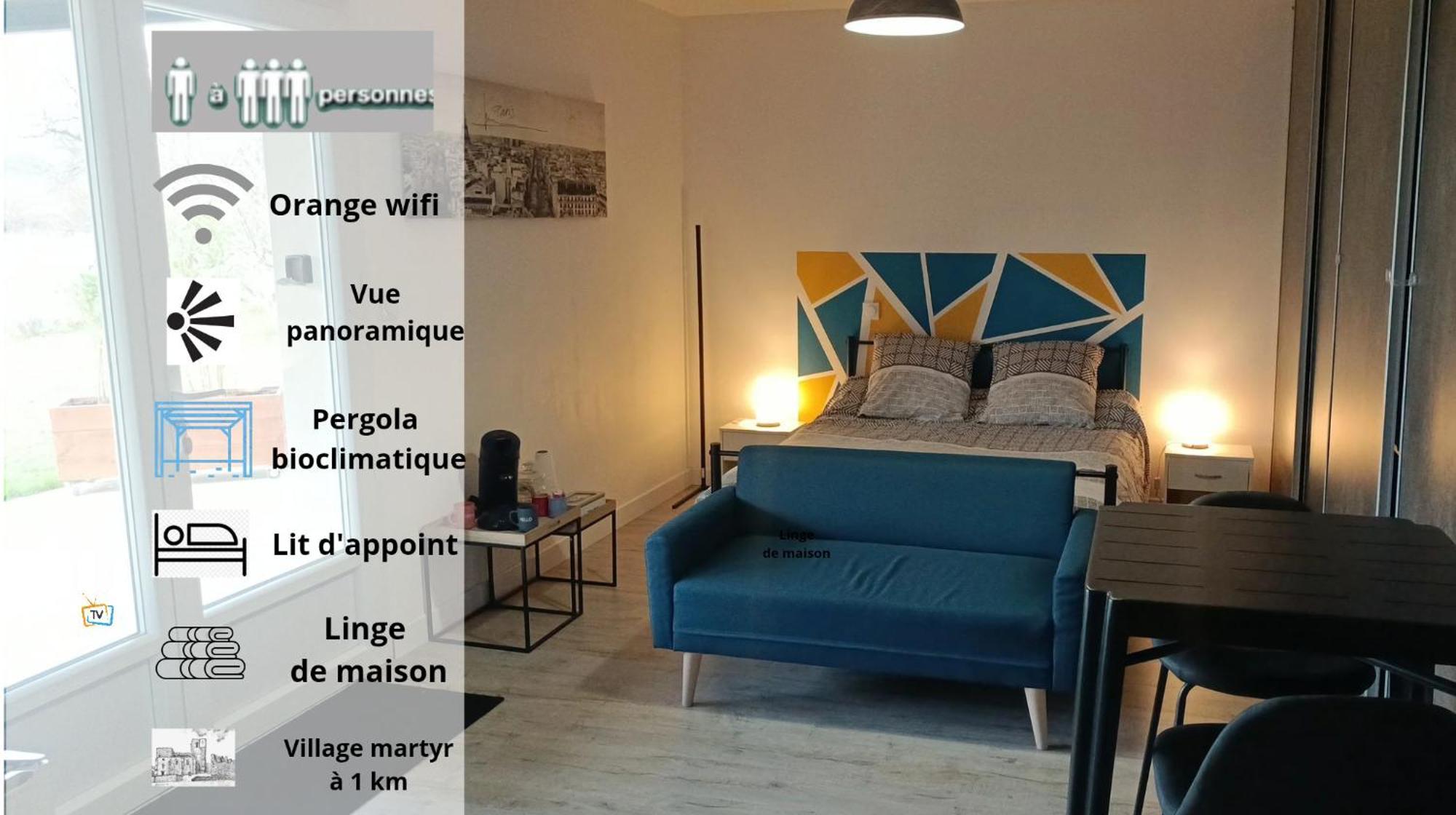 Logement Tout Confort Oradour-sur-Glane Exterior foto